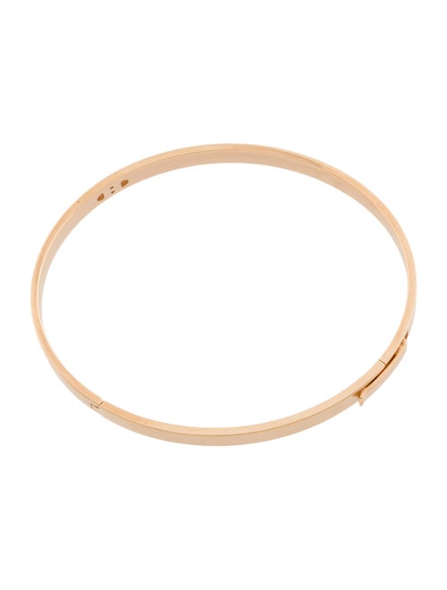 Hermès 18K Diamond H d'Ancre Small Model Bracelet