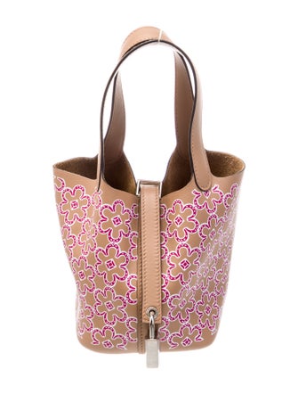 Hermès Swift Lucky Daisy Micro Picotin Lock 14