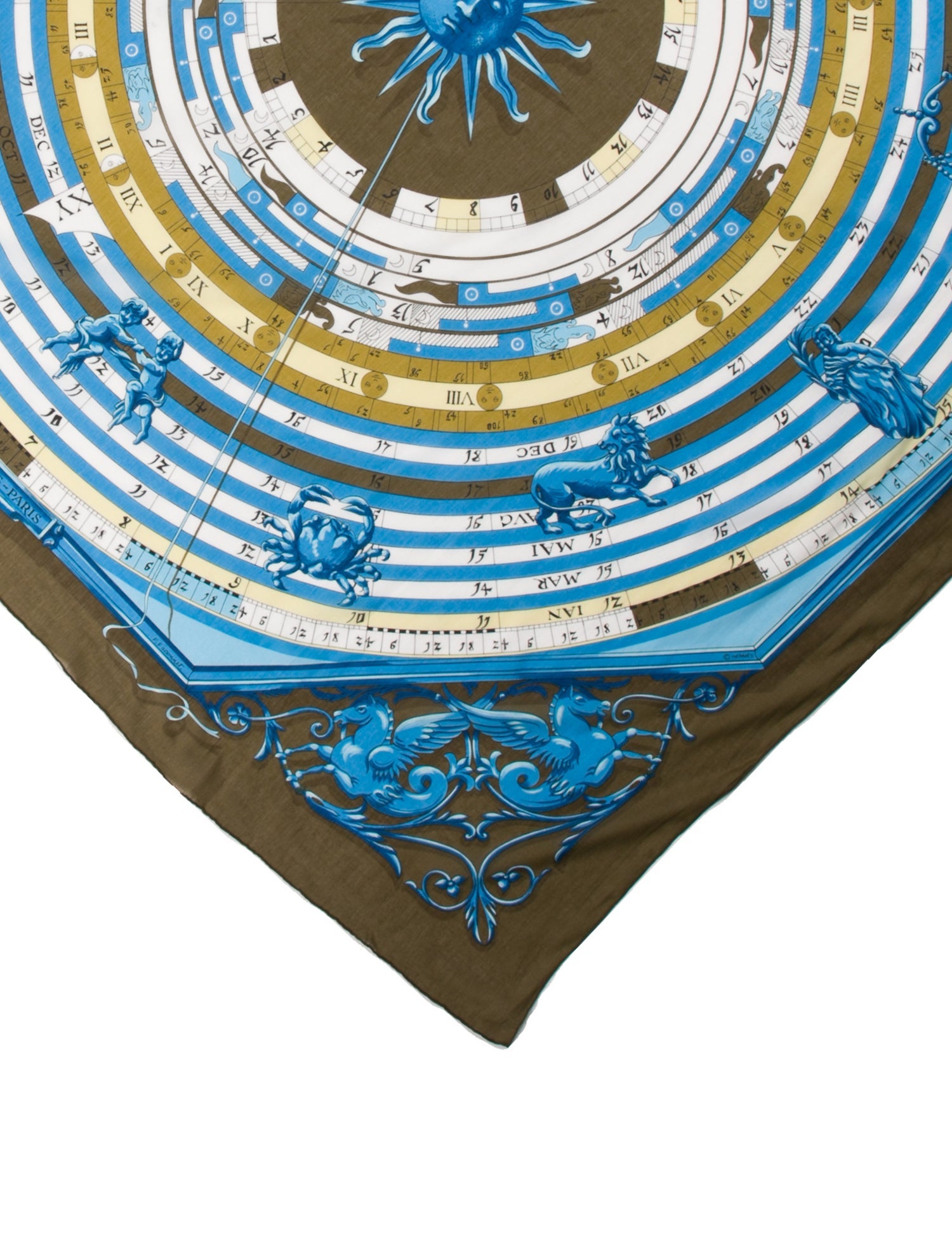 Hermès Astrologie Dies et Hore Shawl