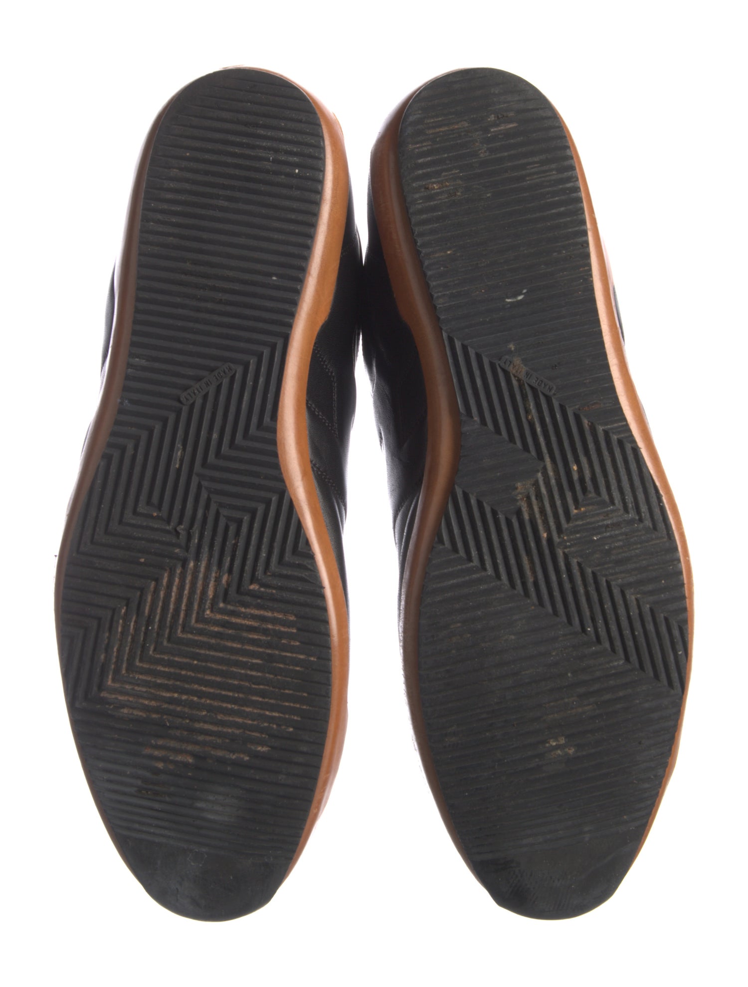 Hermès H Logo Leather Sneakers