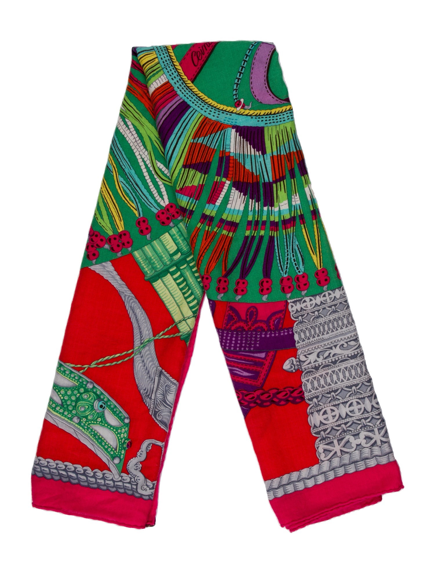 Hermès Ceintures et Liens Cashmere Shawl