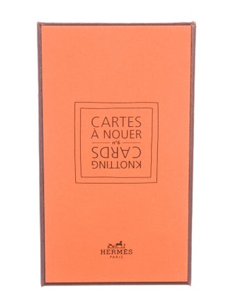Hermès Knotting Cards Set