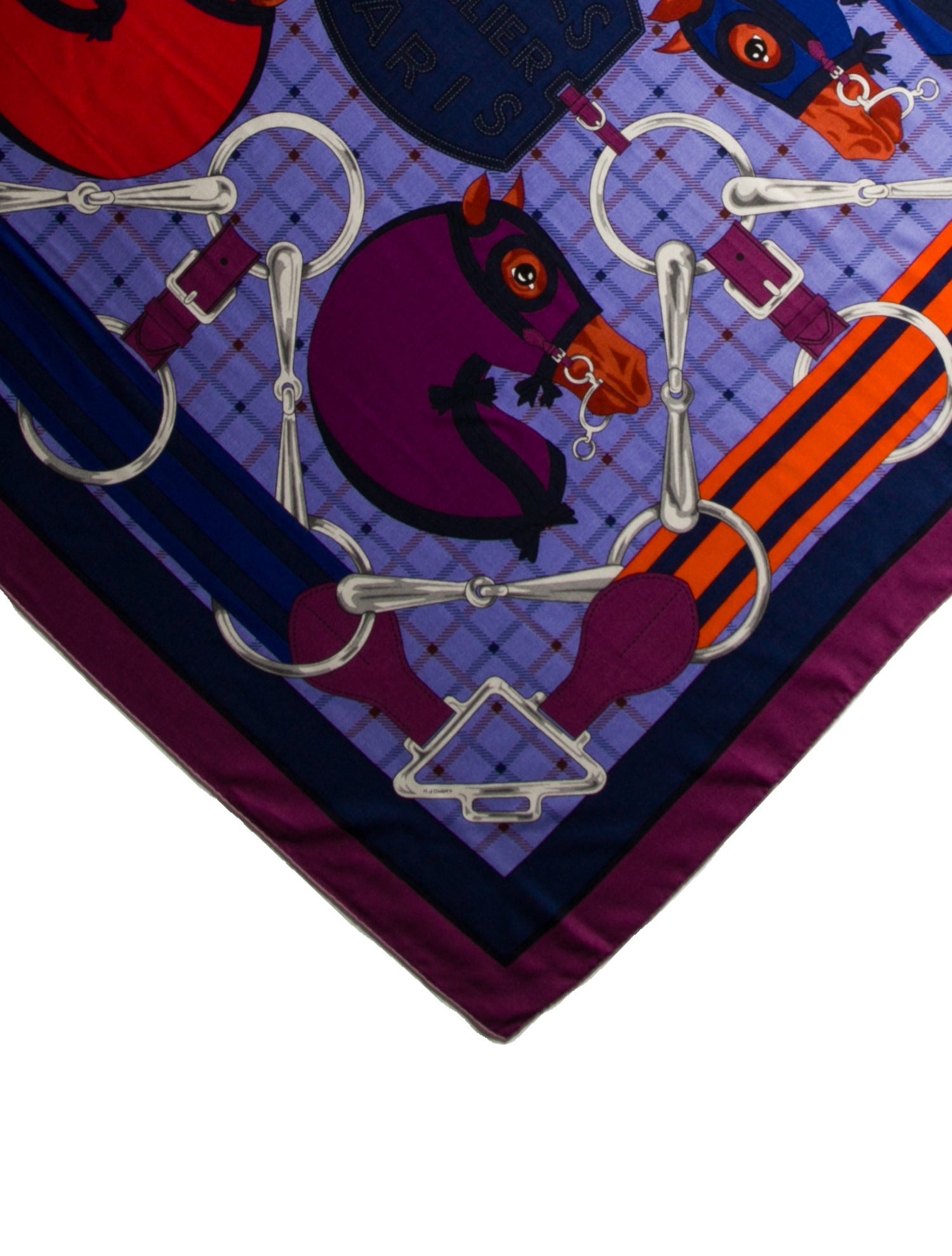 Hermès Tatersale Cashmere Shawl