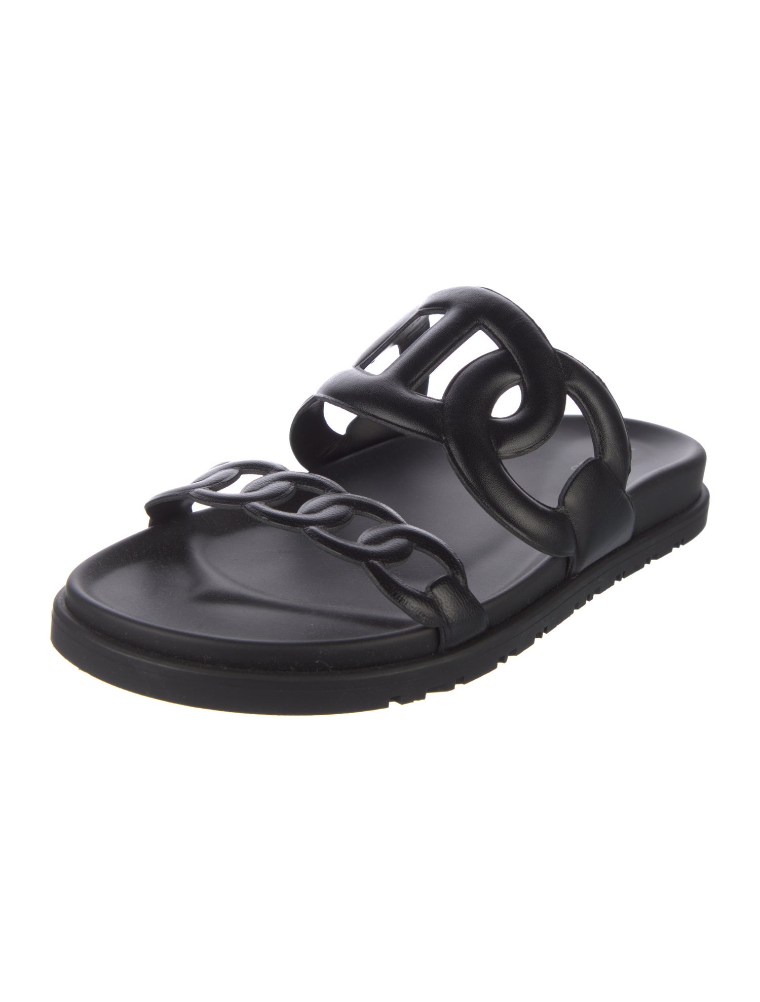 Hermès Extra Chaîne d'Ancre Insignia Slides