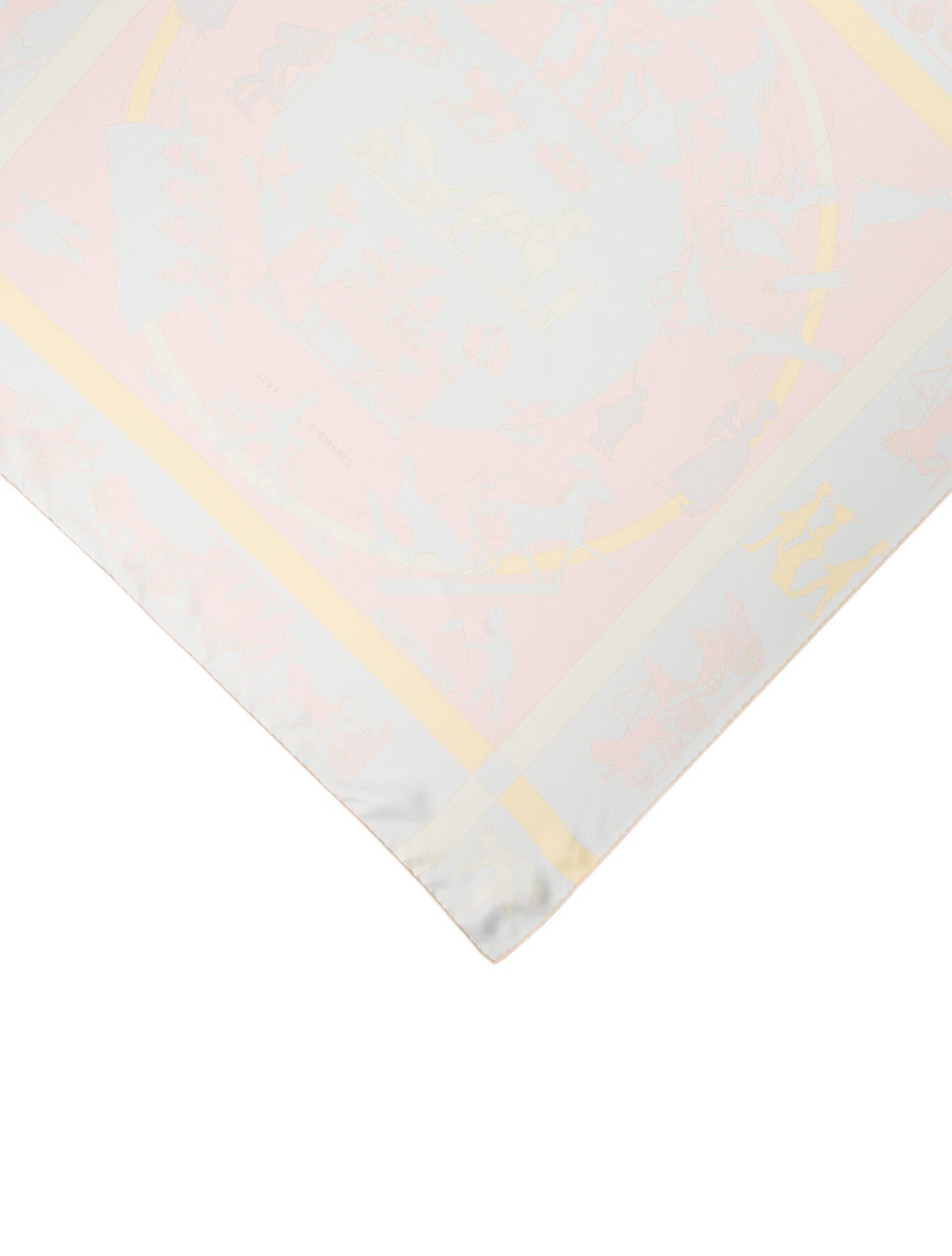 Hermès Jeux D'Ombres Silk Scarf