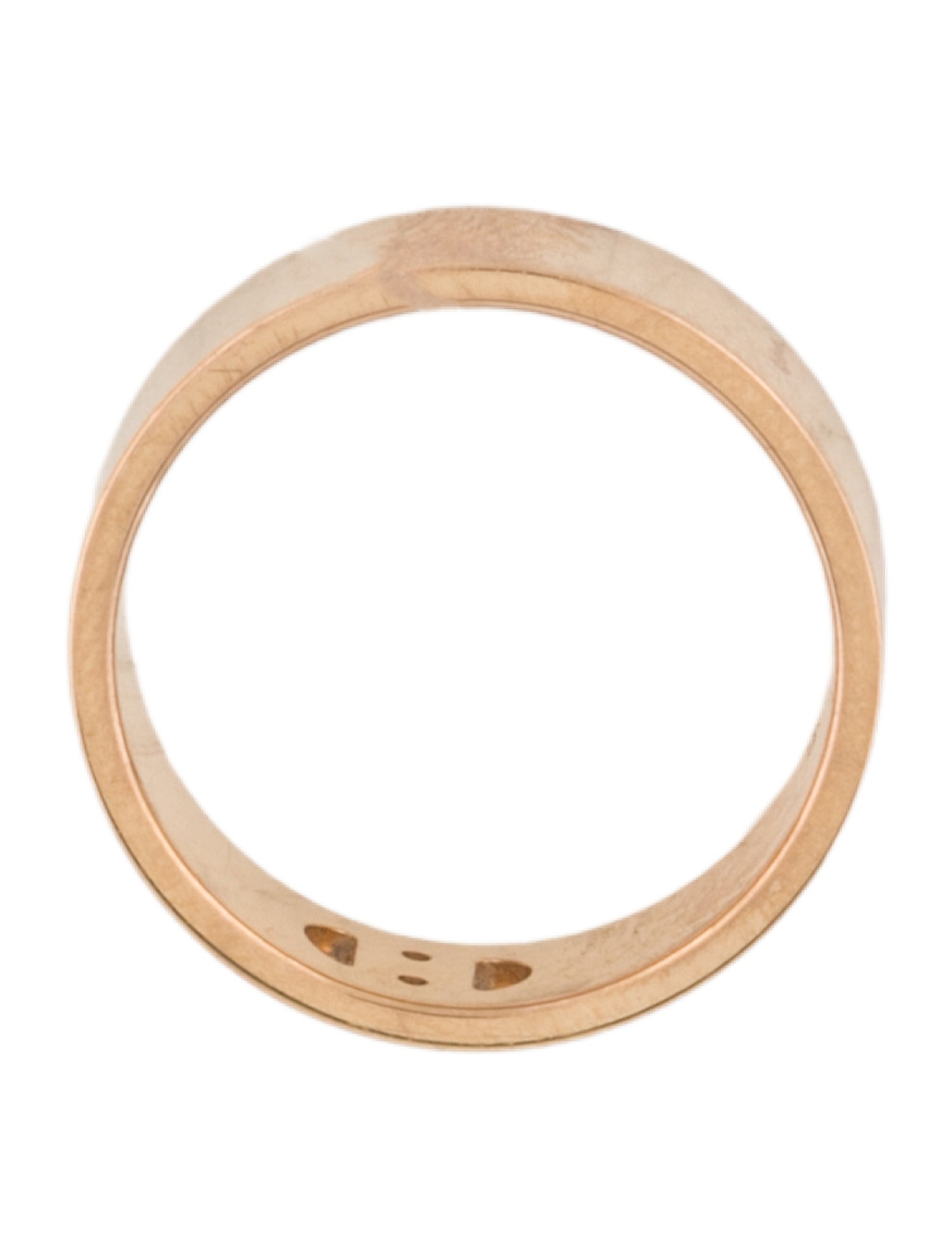 Hermès 18K Diamond Small H d'Ancre Ring