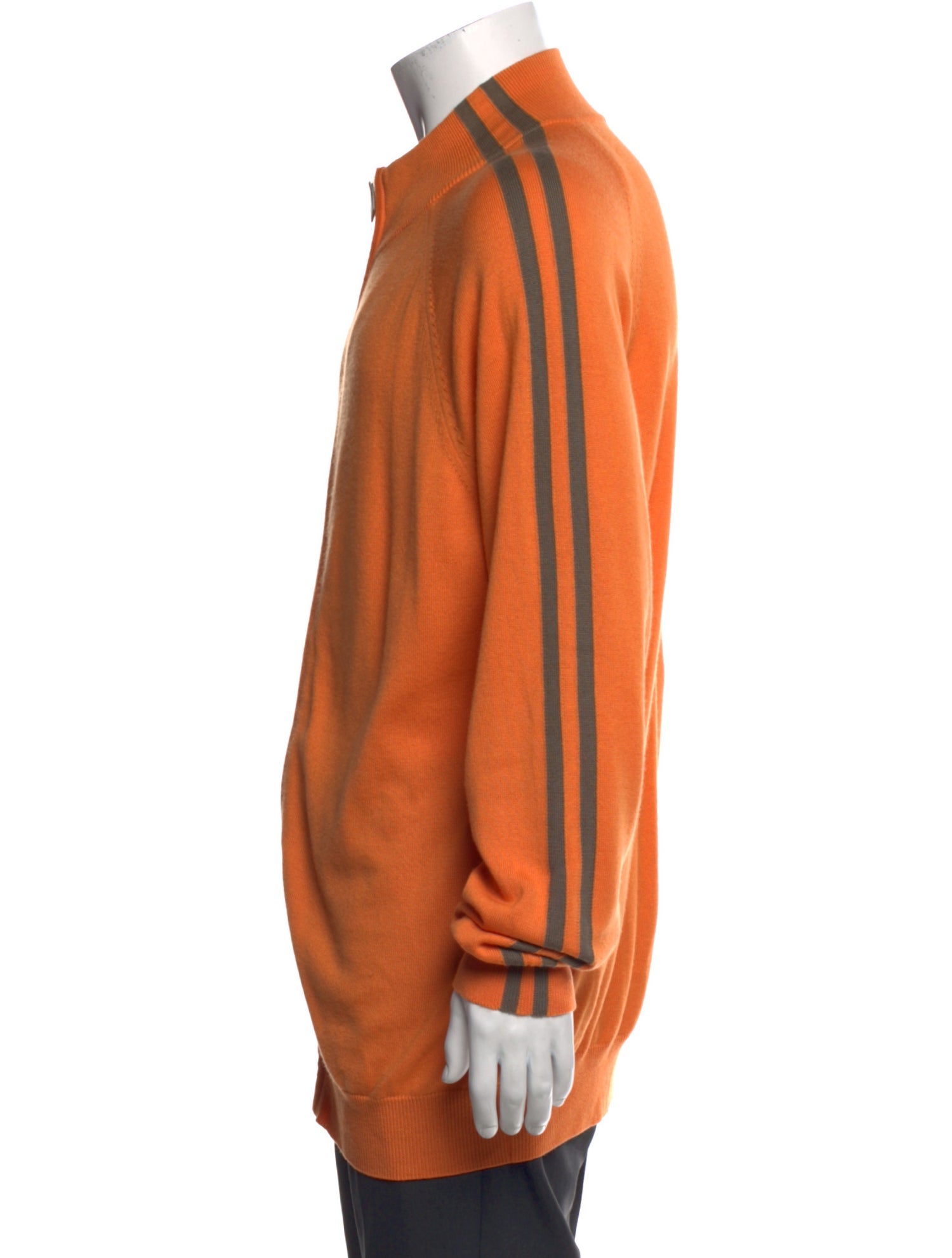 Hermès Cashmere Mock Neck Cardigan