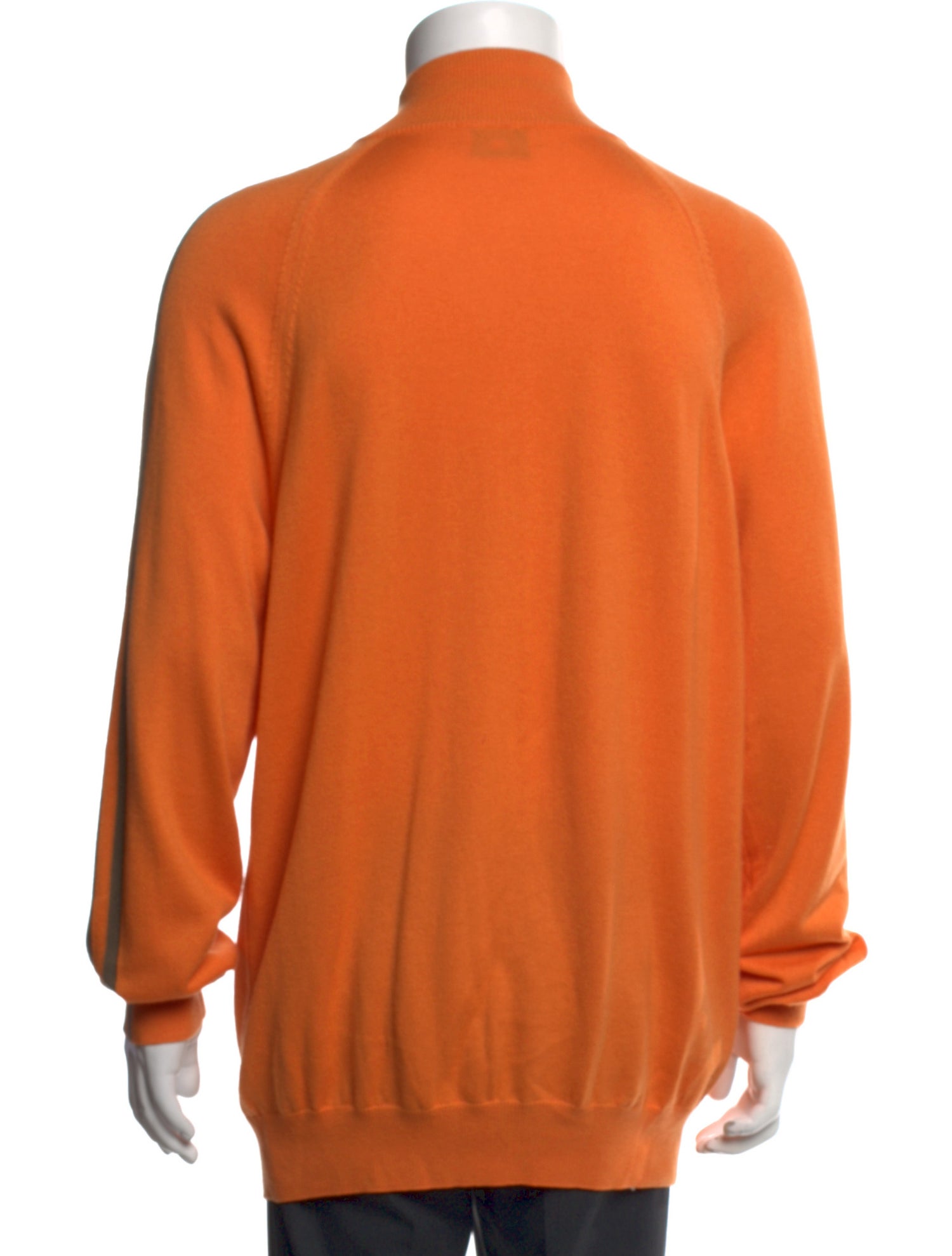 Hermès Cashmere Mock Neck Cardigan