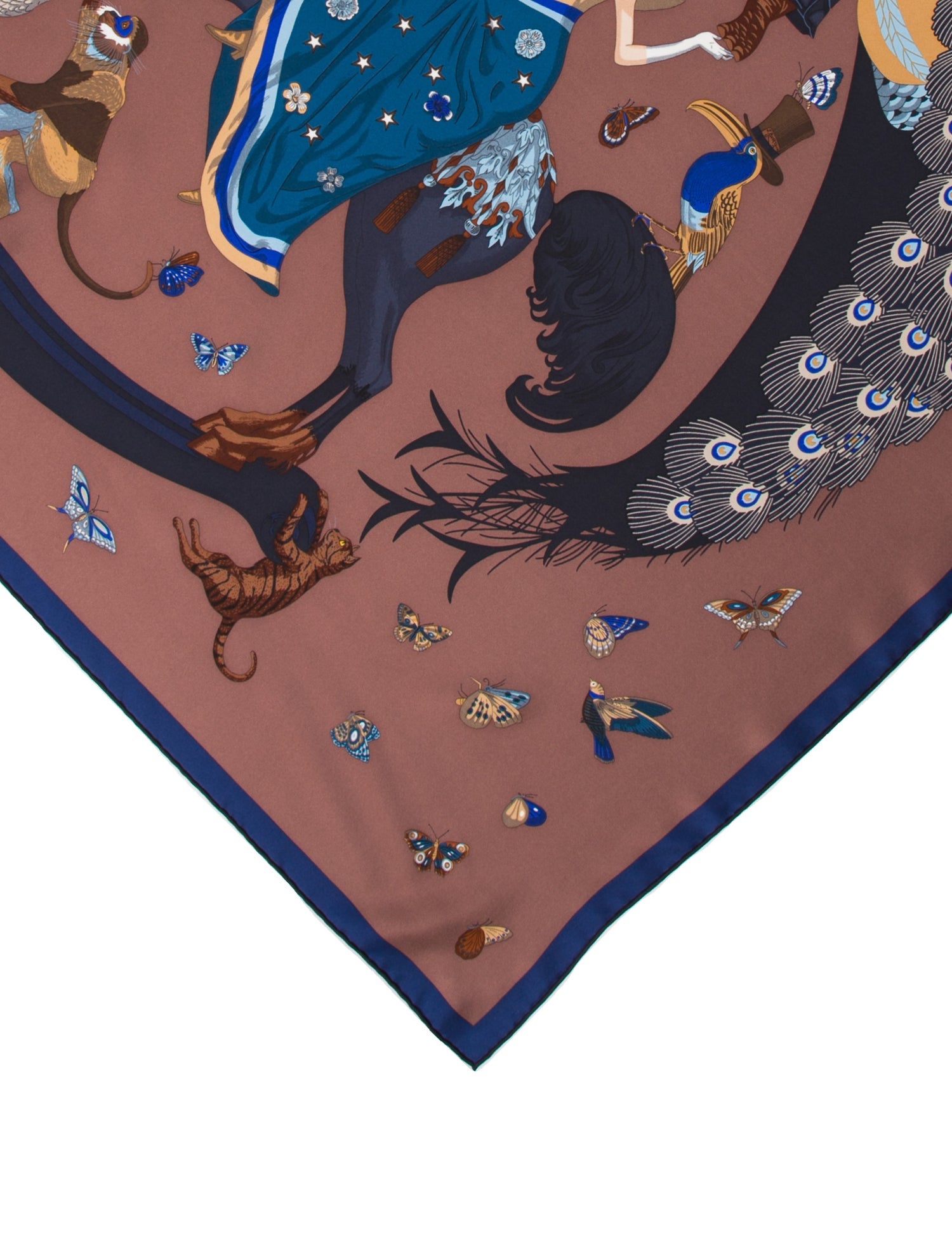 Hermès Story Silk Scarf