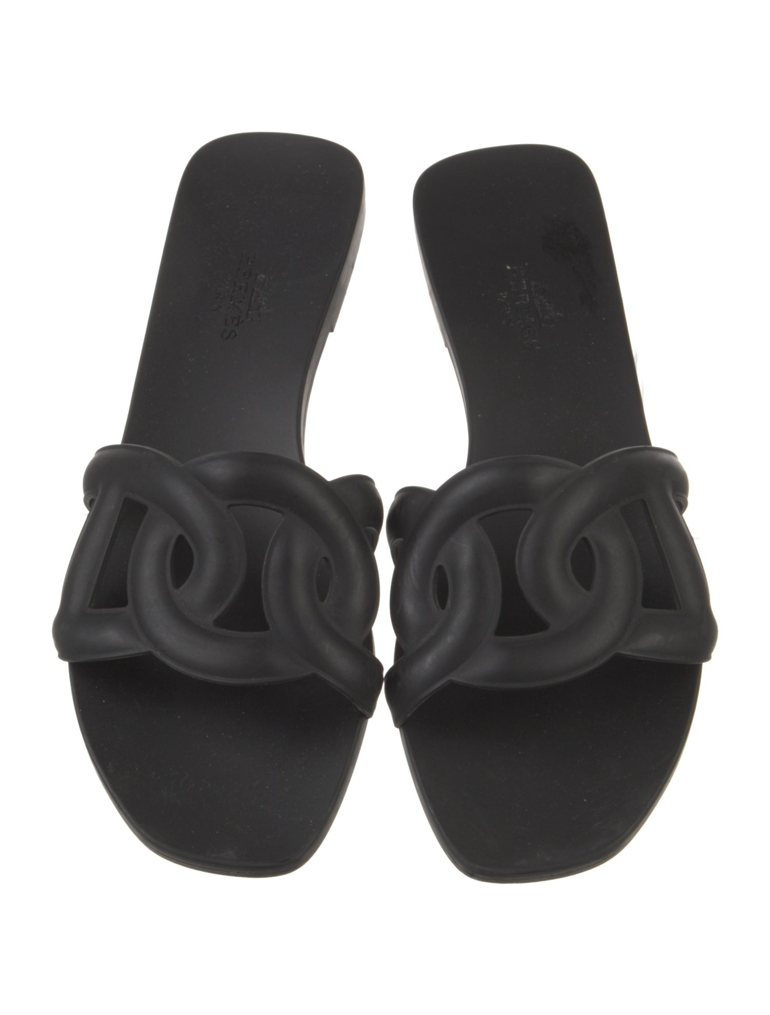 Hermès Aloha Rubber Slides