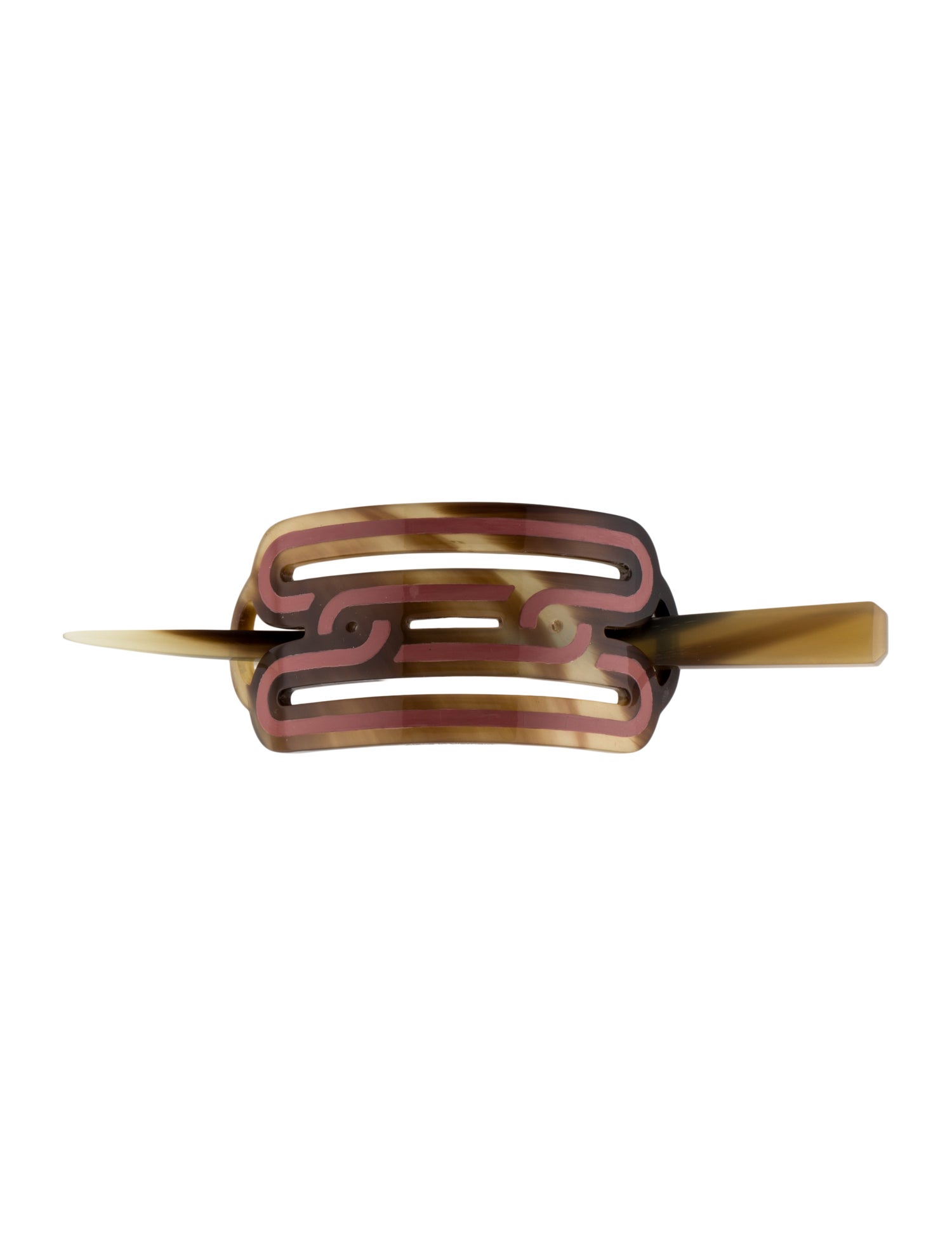Hermès Buffalo Horn Hair Pin