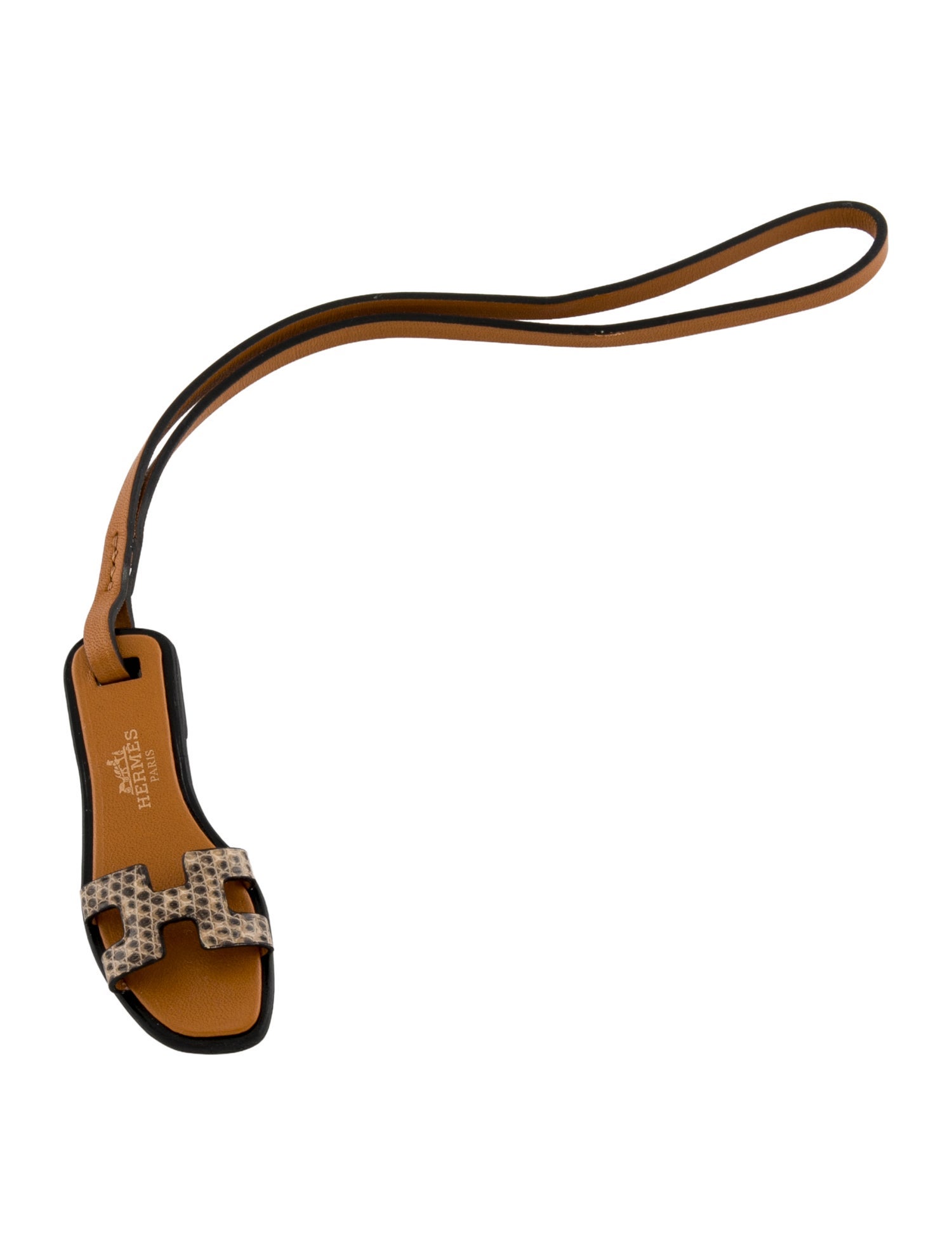 Hermès Lizard Oran Nano Bag Charm