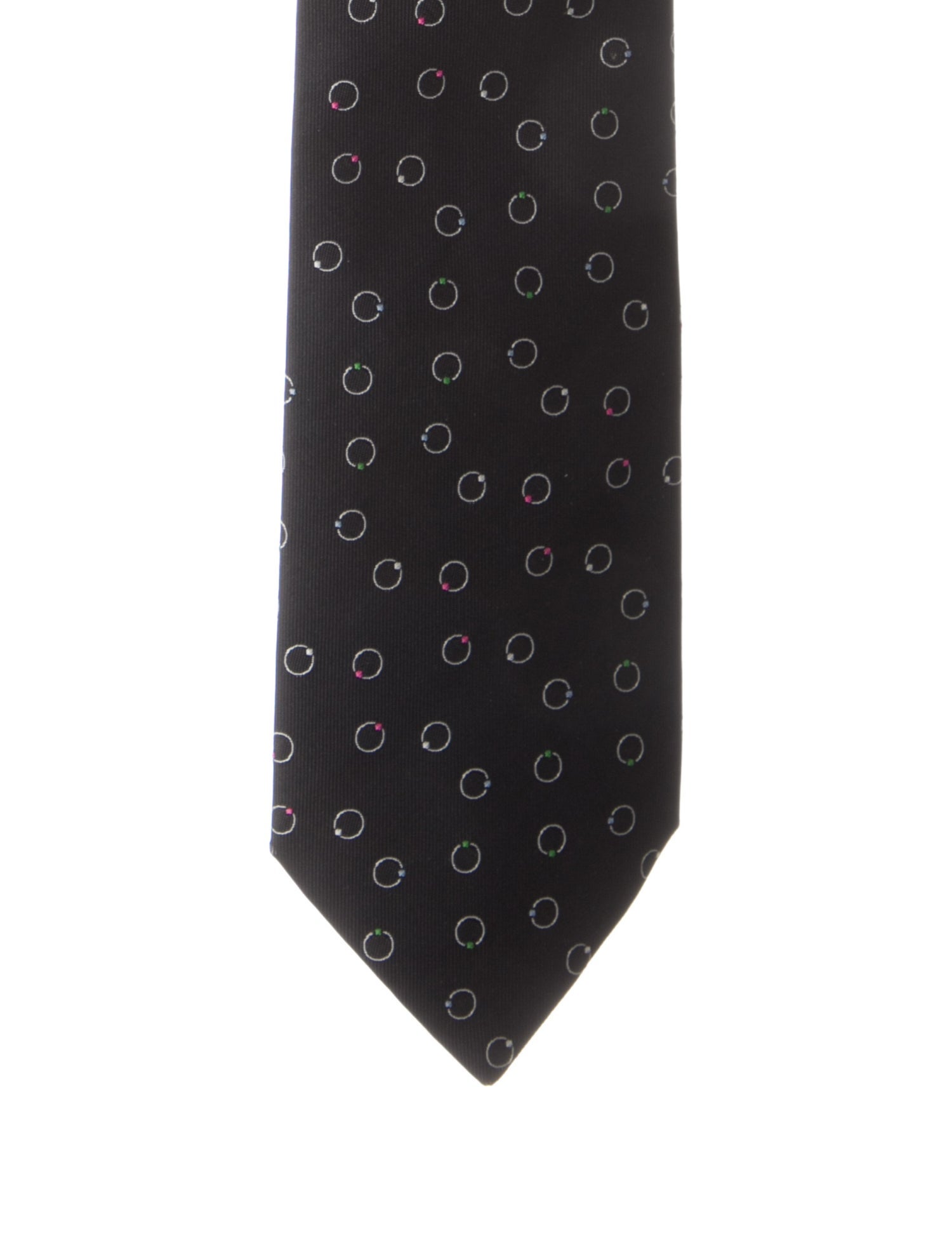 Hermès Silk Pattern Tie