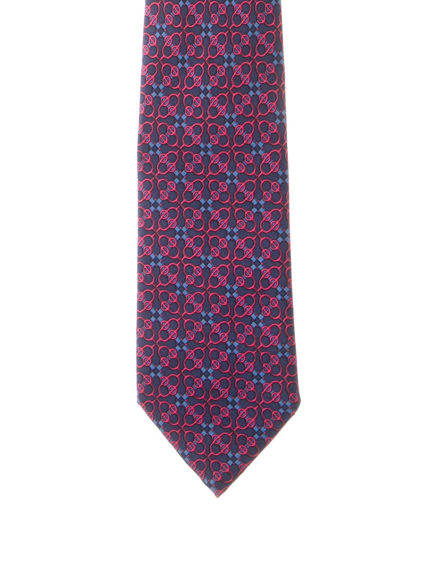 Hermès Silk Pattern Tie