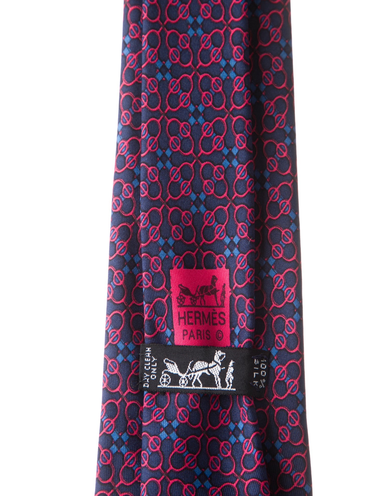 Hermès Silk Pattern Tie