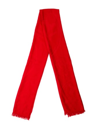 Hermès Ex Libris Stole Cashmere Scarf