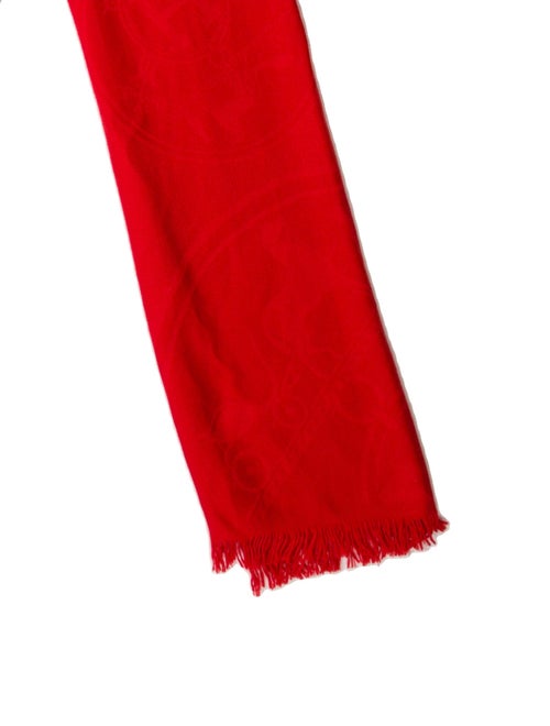 Hermès Ex Libris Stole Cashmere Scarf