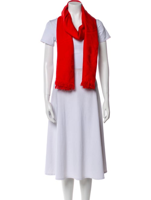 Hermès Ex Libris Stole Cashmere Scarf