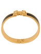 Hermès Enamel Clic H Bangle Bracelet