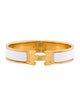 Hermès Enamel Clic H Bangle Bracelet