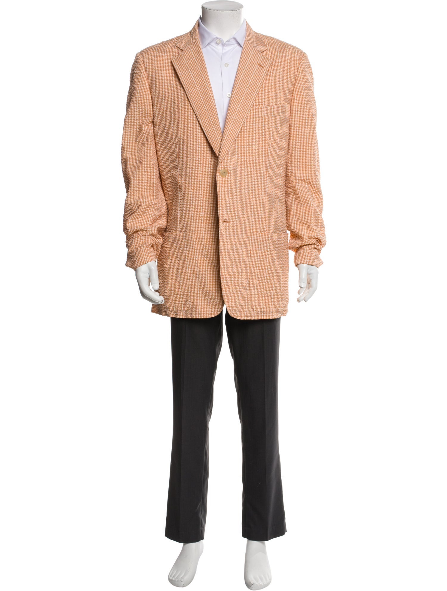 Hermès Wool Striped Sport Coat