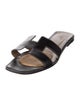 Hermès Oran Leather Slides