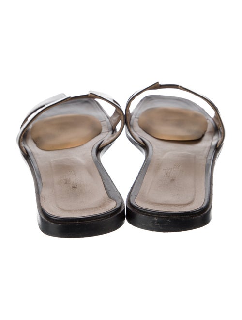 Hermès Oran Leather Slides