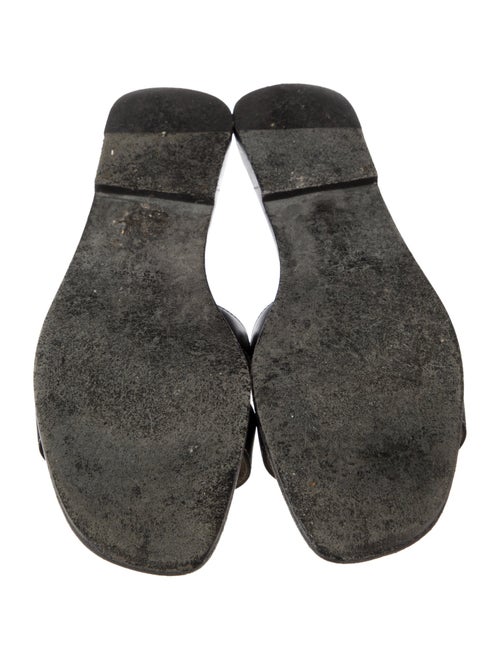 Hermès Oran Leather Slides