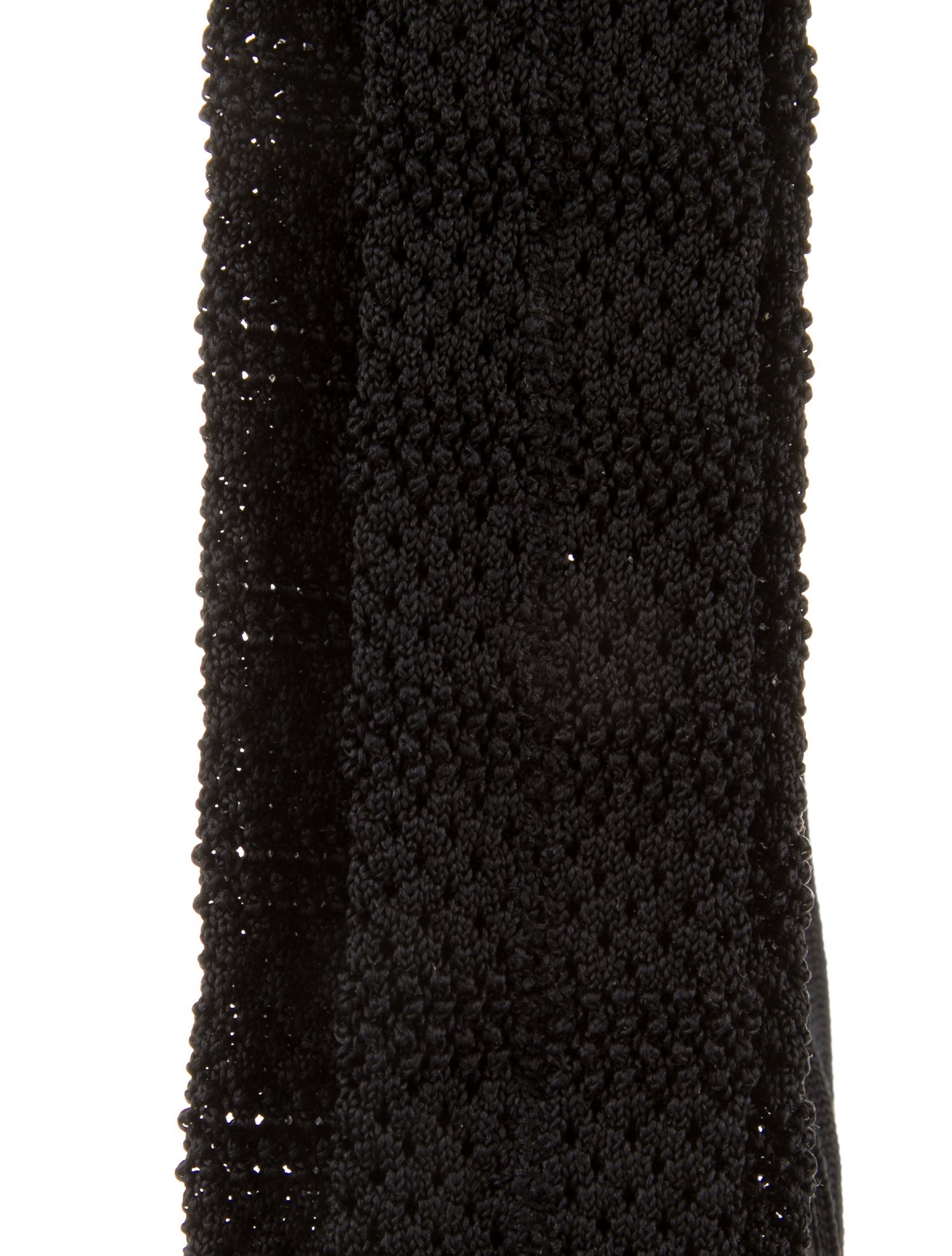 Hermès Silk Knit Tie