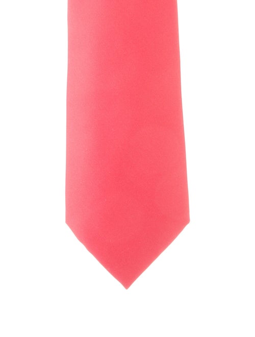 Hermès Solid Silk Tie