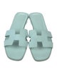 Hermès Oran Leather Slides