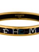 Hermès Narrow Enamel Bangle