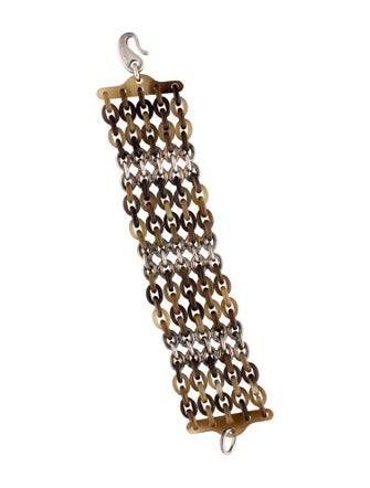 Hermès Horn Link Chains Fall Foliage Bracelet