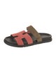 Hermès Chypre Suede Slides