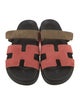 Hermès Chypre Suede Slides