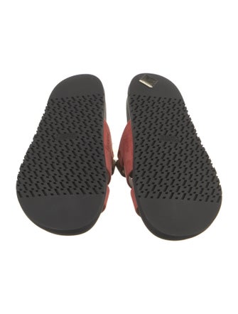 Hermès Chypre Suede Slides