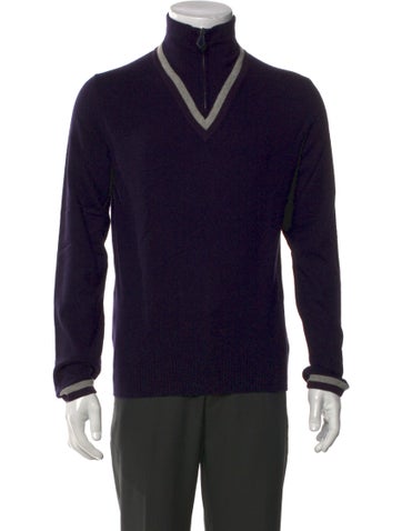 Hermès Sweaters Cashmere Turtleneck Polo Sweater S