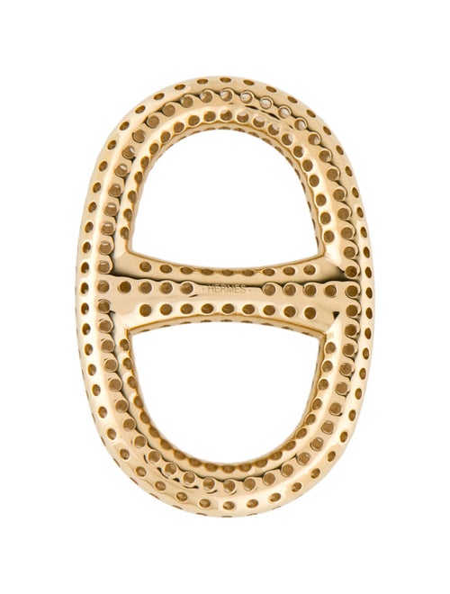 Hermès Chaine D'Ancre Perforee Scarf Ring