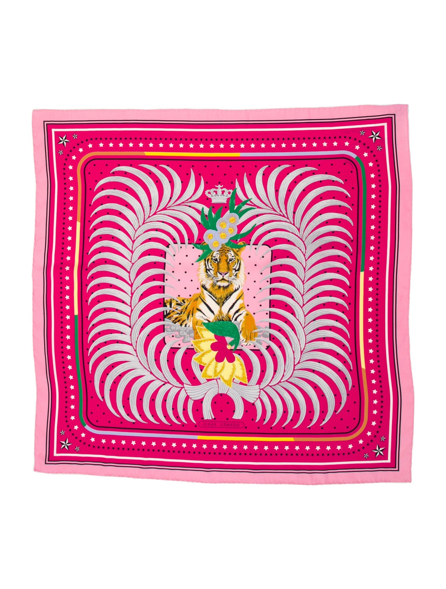 Hermès Tigre Royale Silk Scarf