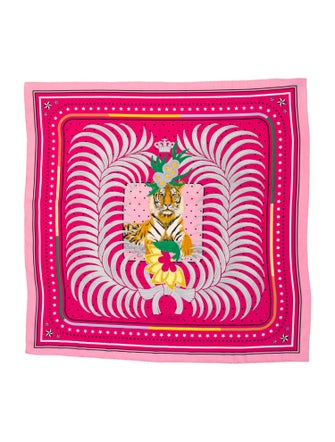 Hermès Tigre Royale Silk Scarf