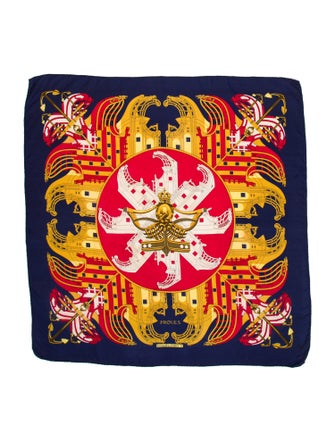 Hermès Proues Silk Scarf