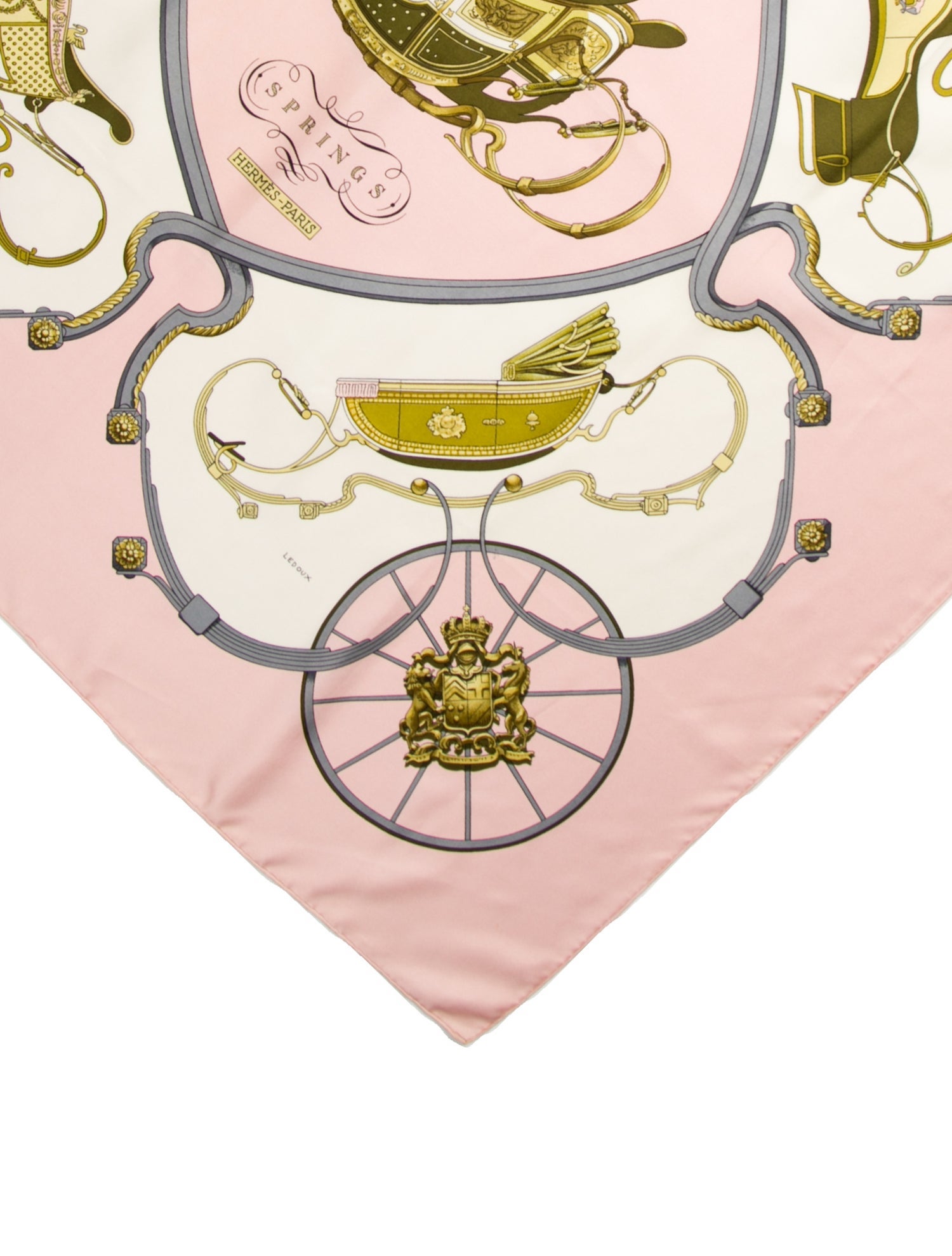Hermès Springs Silk Scarf