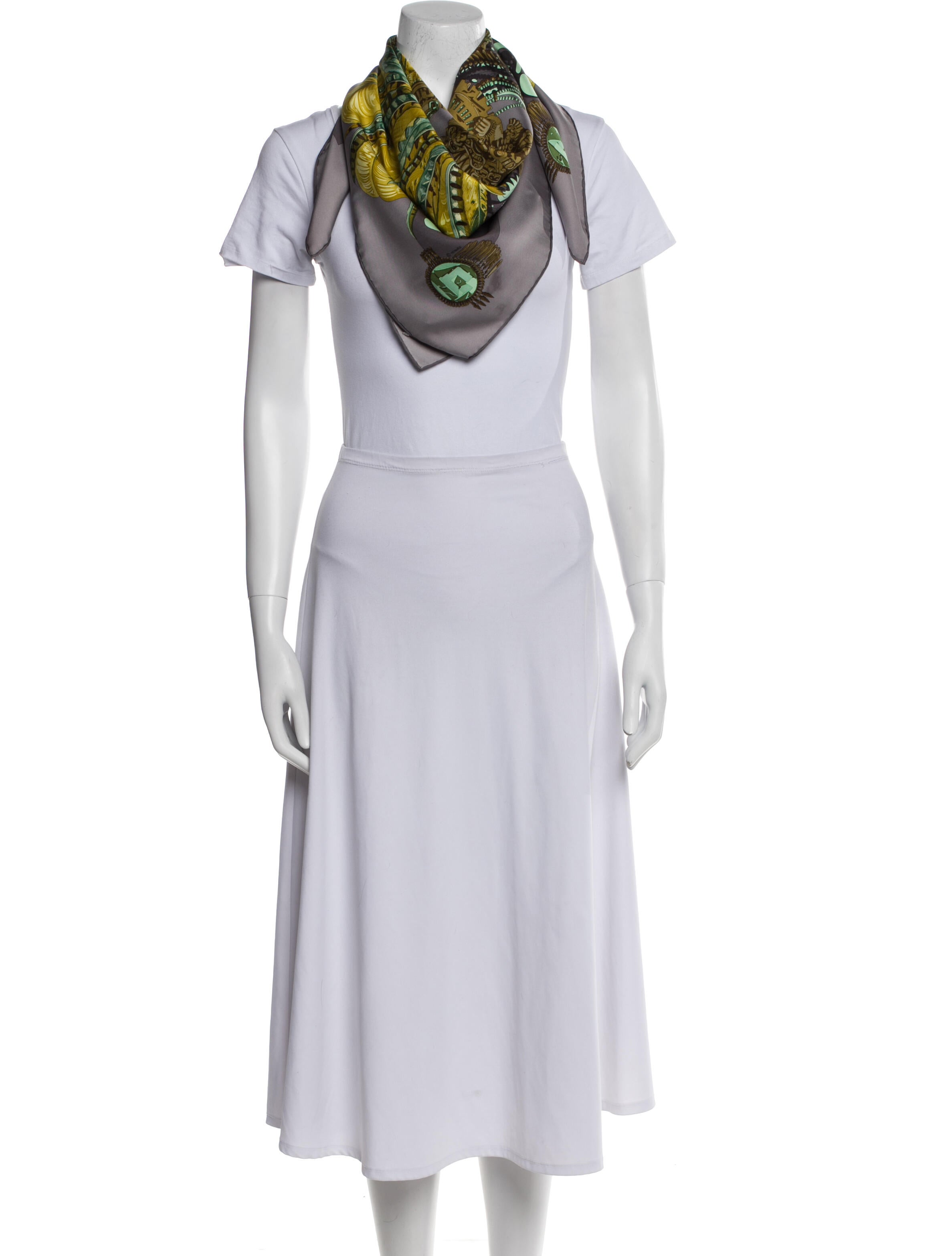 Hermès Mexique Silk Scarf