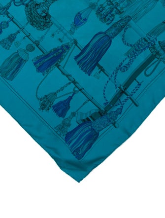 Hermès Passementerie Silk Scarf