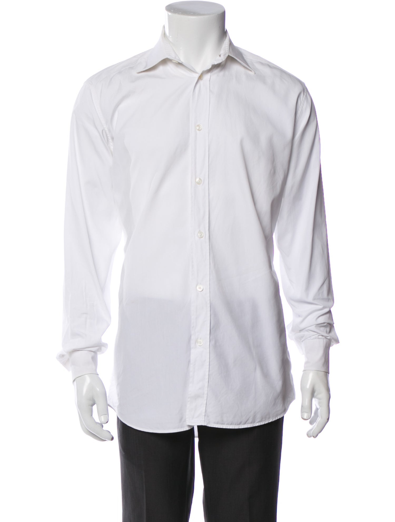 Hermès Long Sleeve Dress Shirt