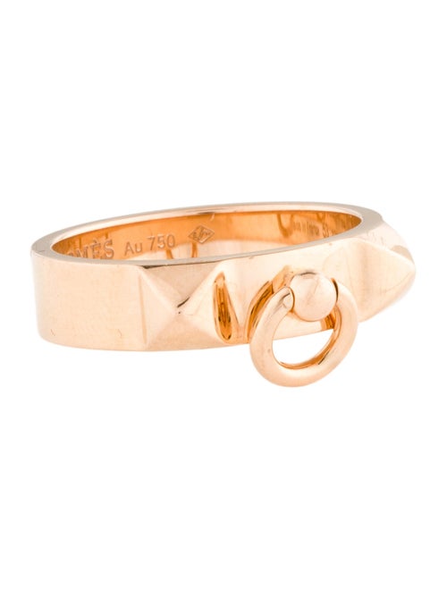 Hermès 18K Small Collier de Chien Ring