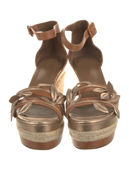 Hermès Mambo Leather Espadrilles