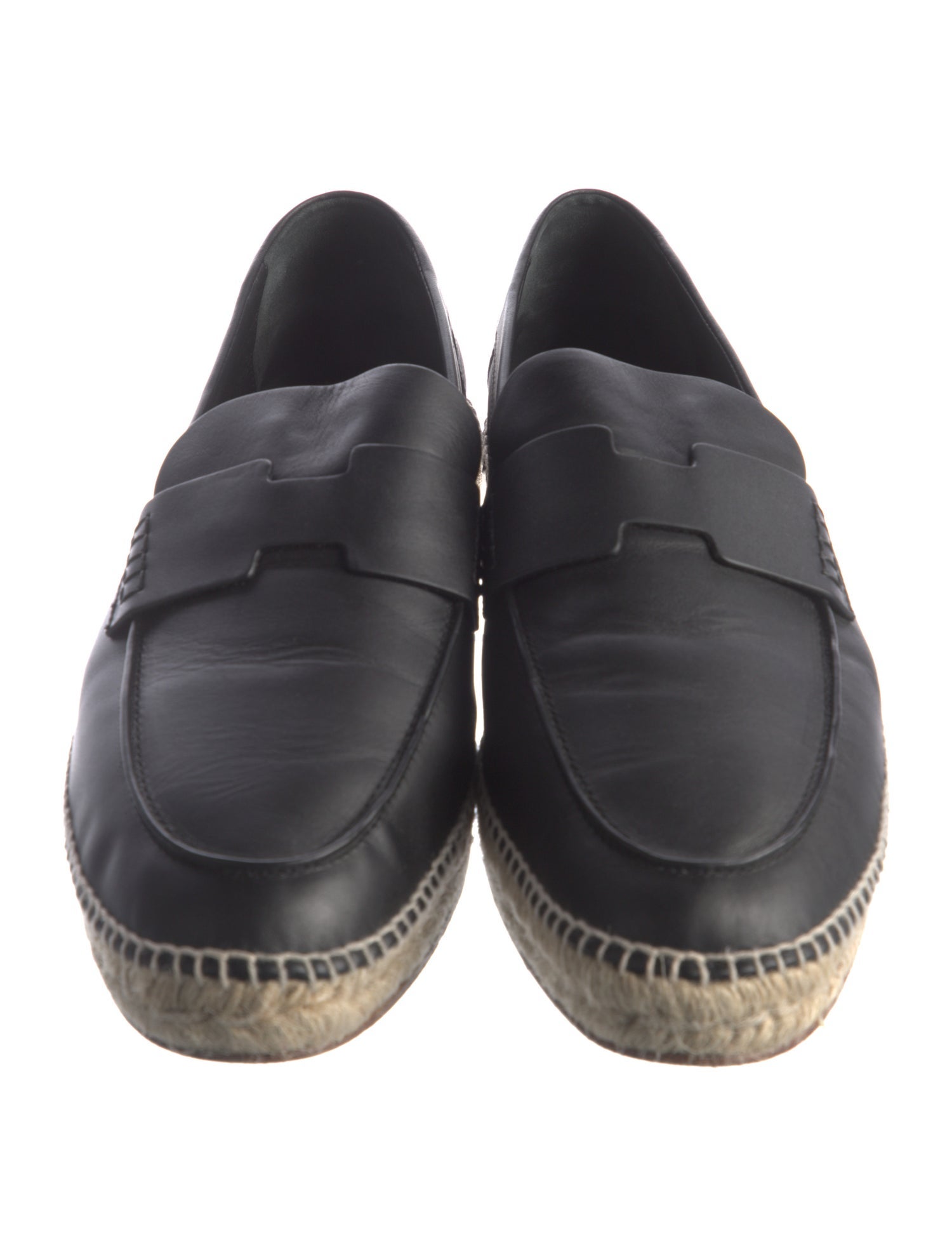 Hermès Trip Leather Espadrilles