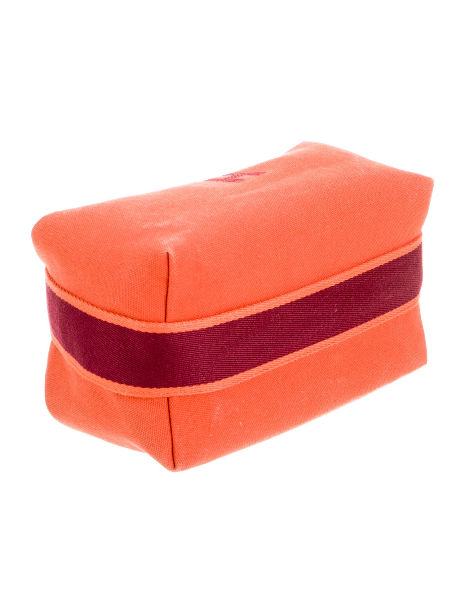 Hermès Small Toile Bride-A-Brac Case