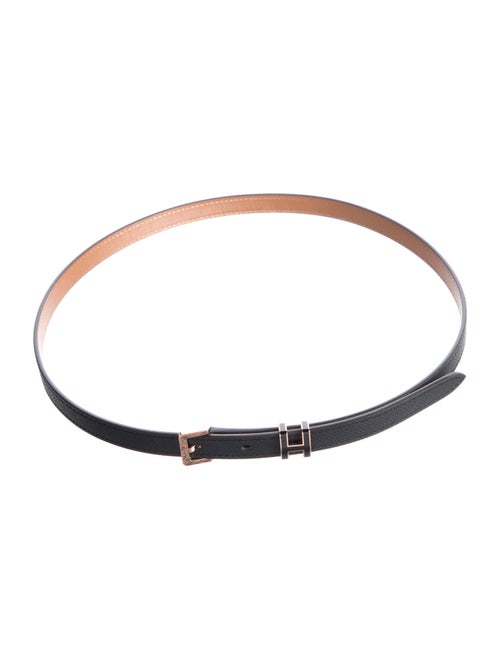 Hermès 13 mm Epsom Leather H Belt